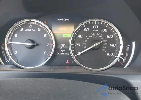 2016 Acura Tlx Tech z USA, uszkodzony, nr VIN 19UUB1F54GA013148